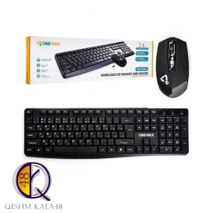 ست کیبورد و ماوس بی‌سیم وان مکس مدل OM-5000W