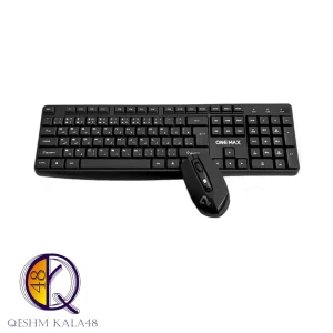ست کیبورد و ماوس بی‌سیم وان مکس مدل OM-5000W
